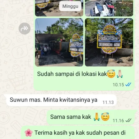 Pengiriman Papan Bunga Duka Tunggulpayung Lelea