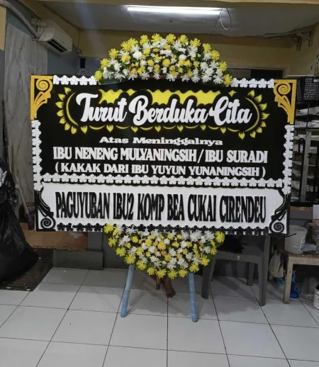 Papan Bunga Duka Tunggulpayung Lelea